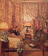 Genoa wall of a boudoir Edouard Vuillard